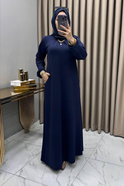 Ahsen Elbise Lacivert