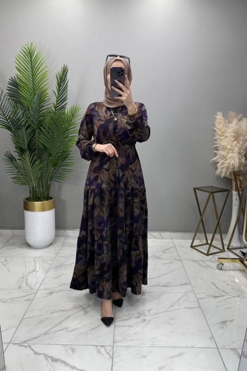 Aygün Elbise Mürdüm