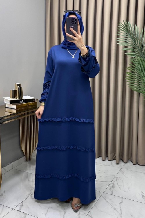 Bergen Elbise İndigo