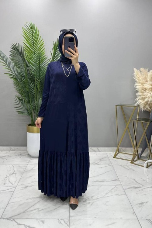 Dilşah Elbise Lacivert