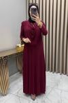 Esma Elbise Bordo