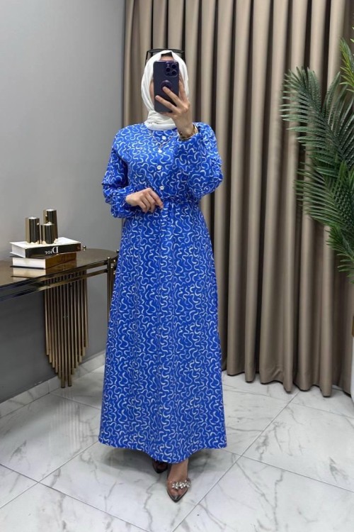 Feyza Elbise İndigo