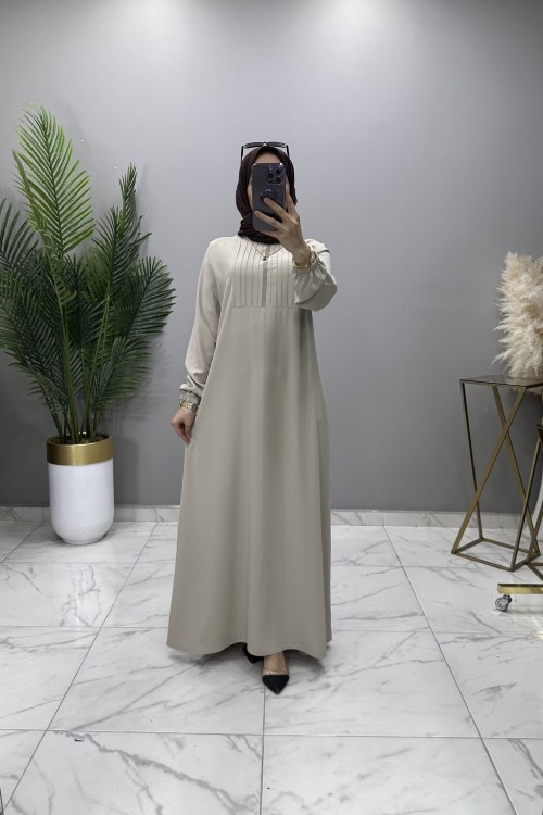 Gönül Elbise Krem