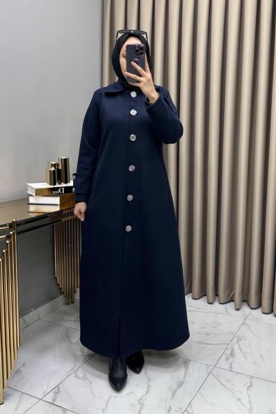 Havva Kaşe Kaban Lacivert