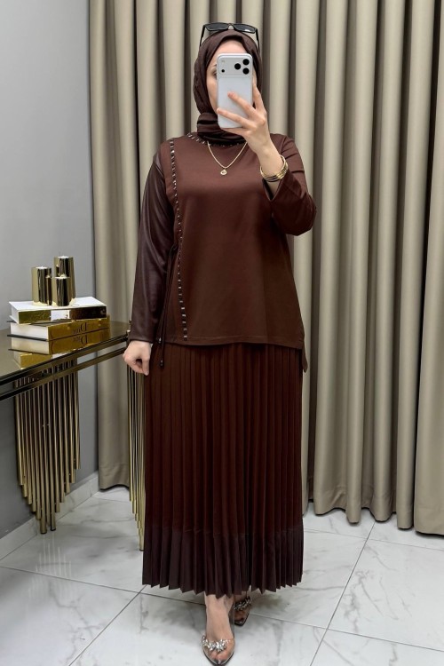 Helen Etekli Takım Kahve