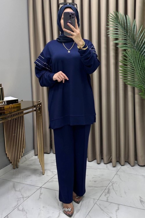 Nergis Oysho Takım Lacivert