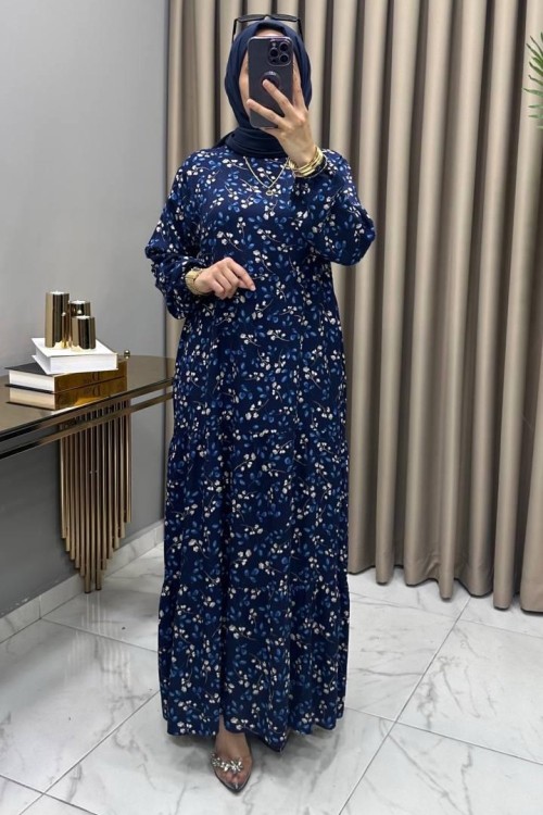 Nurcan Elbise Lacivert