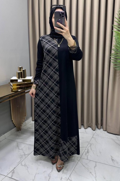 Nurhan Elbise Siyah