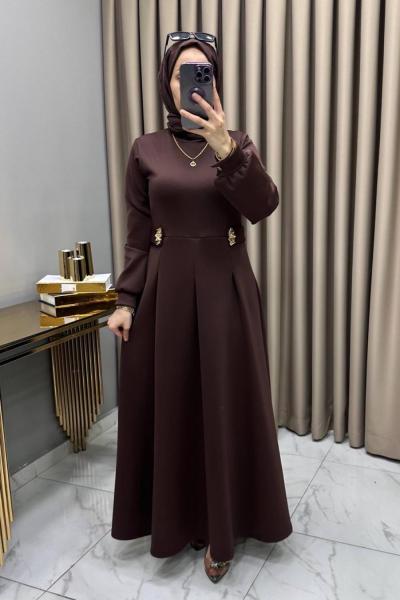 Öznur Elbise Kahve