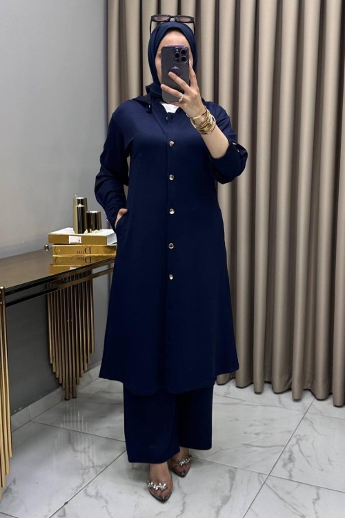 Rabia Takım Lacivert
