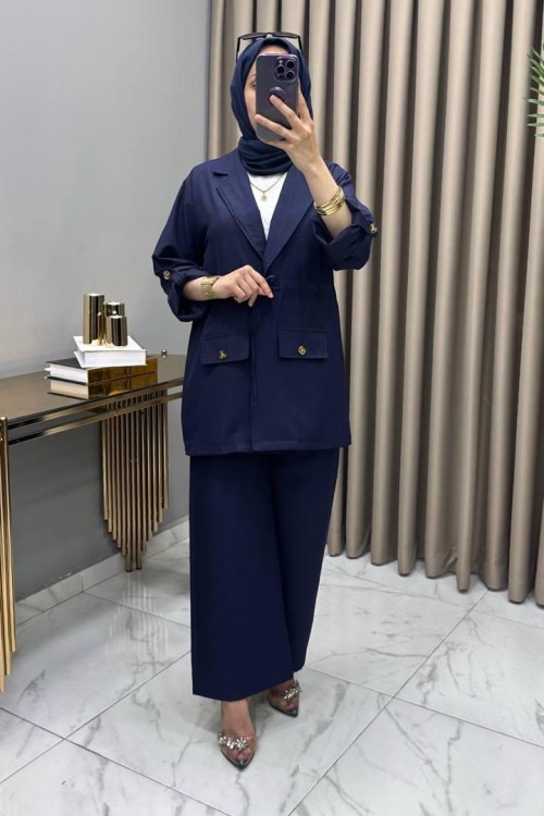 Sibel Takım Lacivert