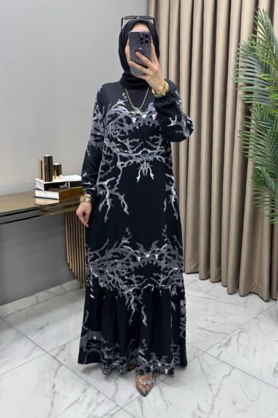 Şimşek Elbise Füme