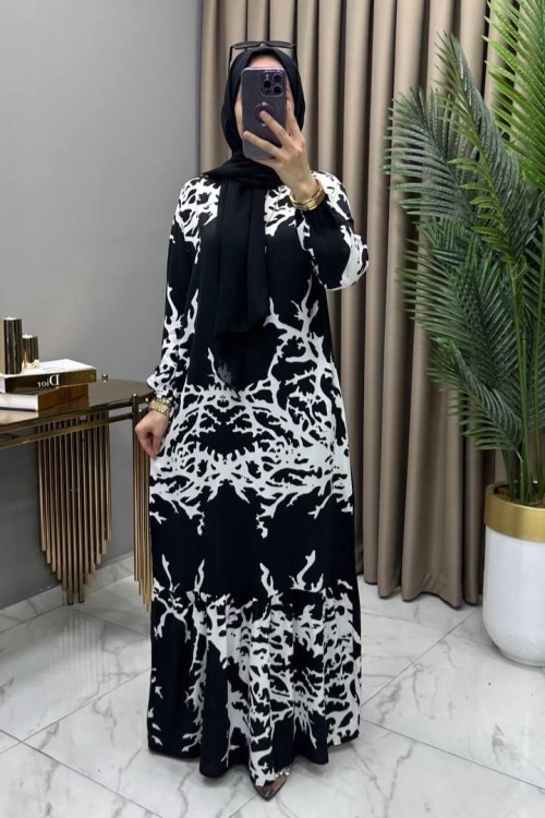 Şimşek Elbise Beyaz