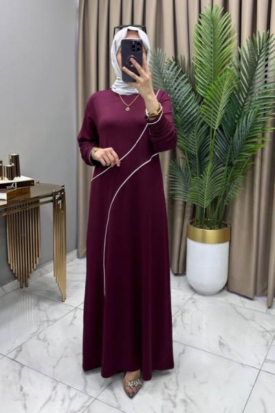 Süsen Elbise Vişne