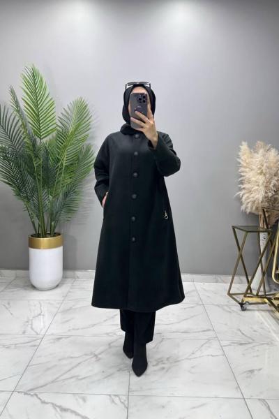 Yün Kaşe Kaban Haki