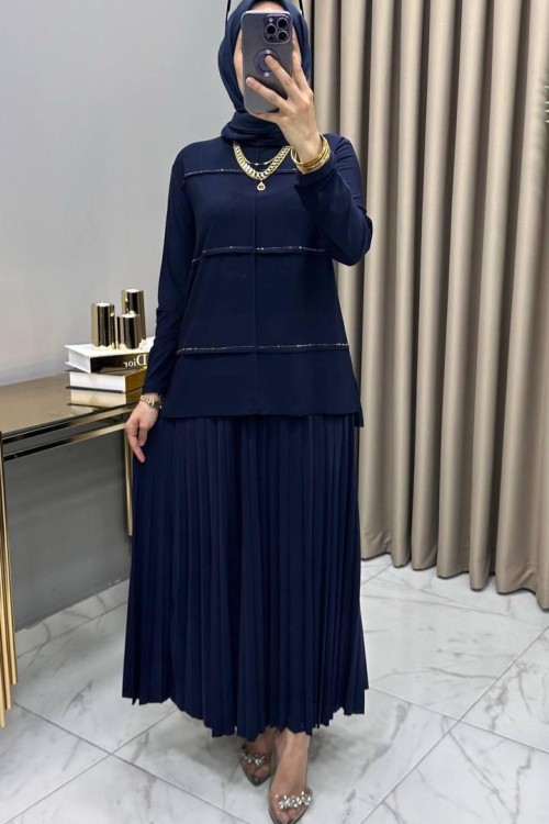 Zennur Takım Lacivert