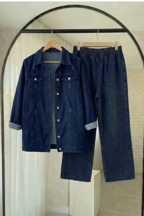 Alya Kot Takım- Koyu Mavi