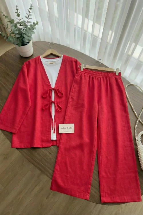 Azen İkili Takım- Kırmızı