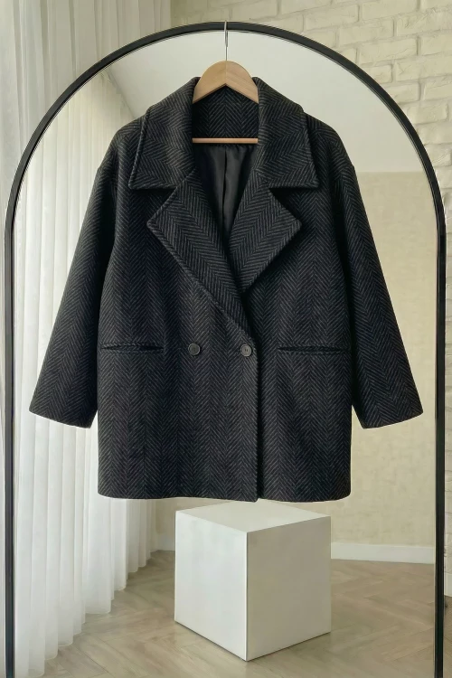 Balık Sırtı Kaban-Antrasit