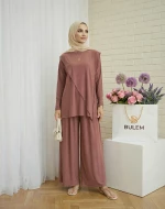 Çapraz Sandy Takım- Gül Kurusu