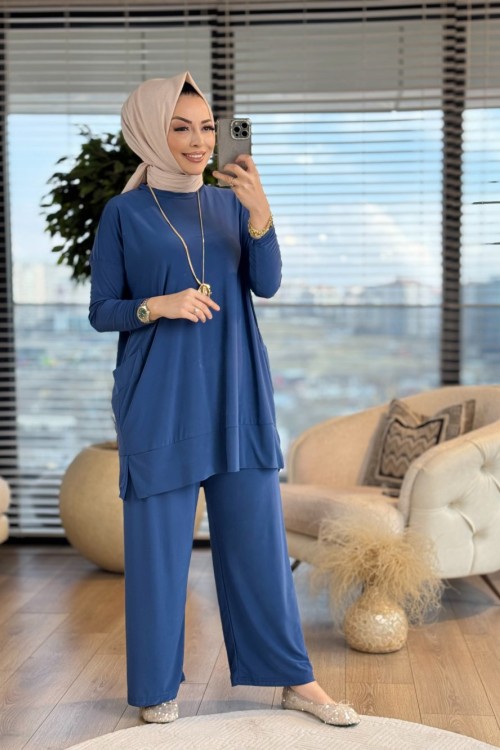 Cepli Sandy Takım- Mavi