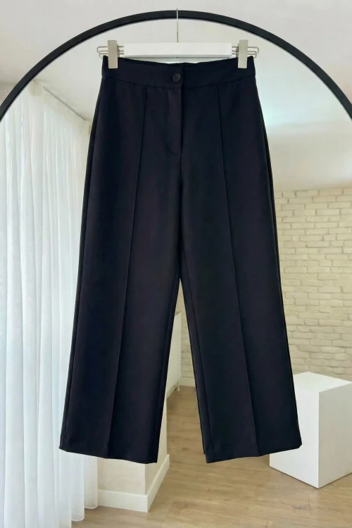 Çimalı Siyah Pantolon