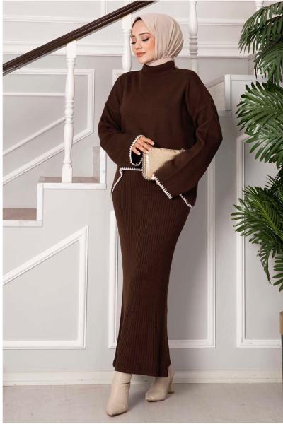 Coban Bolero Takım Kahve