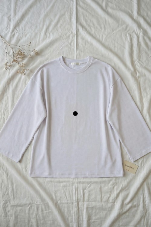 Daily Basic Bluz- Beyaz