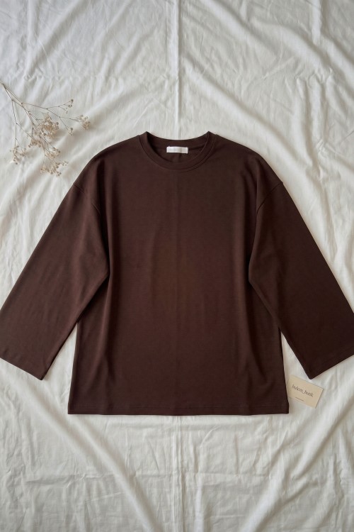 Daily Basic Bluz- Kahve