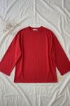 Daily Basic Bluz- Kırmızı