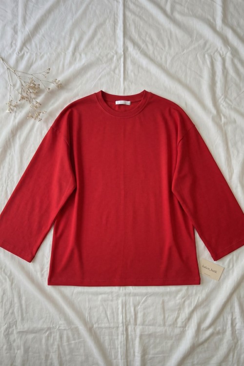 Daily Basic Bluz- Kırmızı