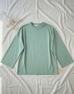 Daily Basic Bluz- Mint