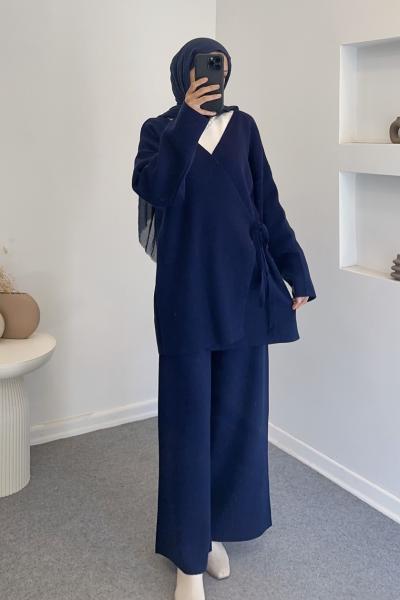 Dügüm Triko Takım- Mavi