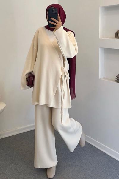 Dügüm Triko Takım- Taş