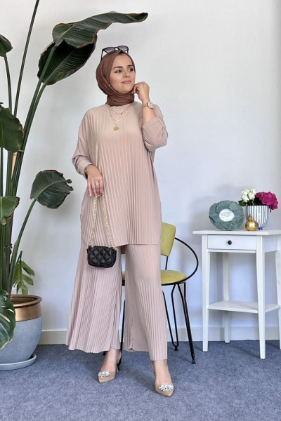 Elis İkili Takım- Bej