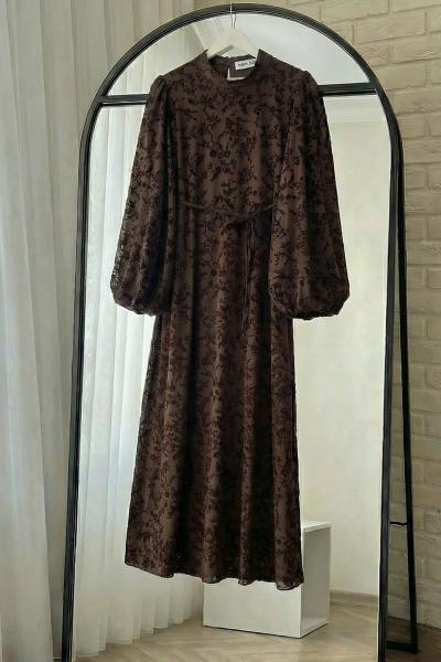 Feride Elbise- Kahve