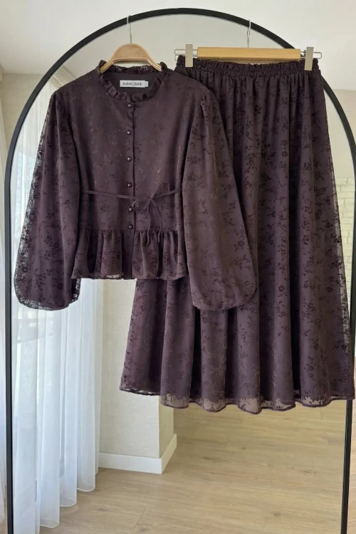 Fulya Etekli Takım- Kahve