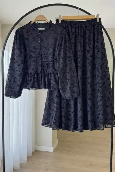 Fulya Etekli Takım- Siyah