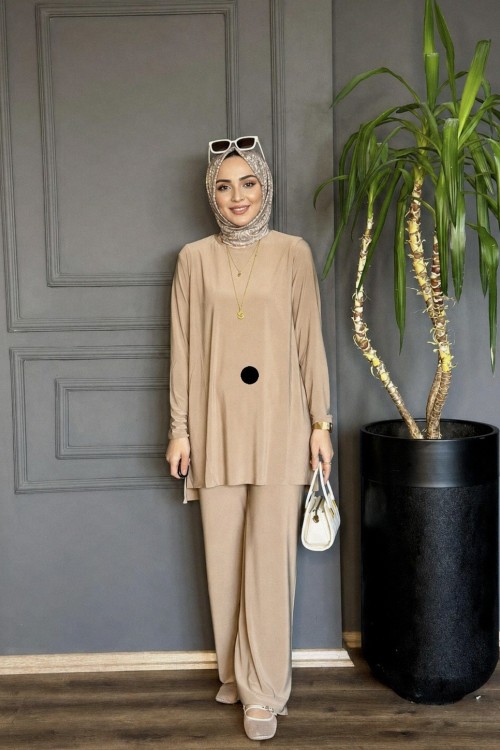 İkra Sandy Takım- Bej