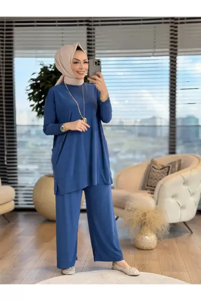 İkra Sandy Takım- Petrol Mavi