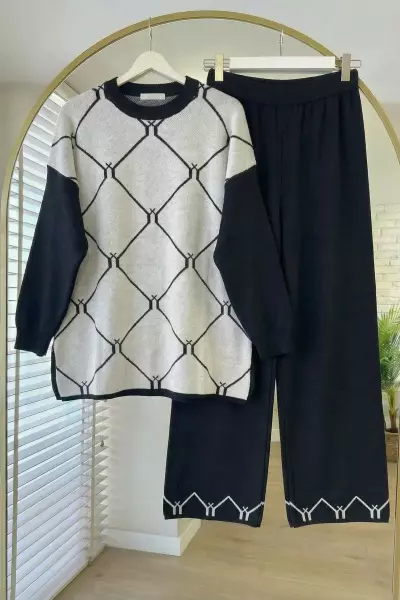 Karo Tiriko Takım- Siyah