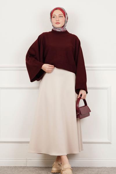 Kazak Yarasa Kol- Bordo