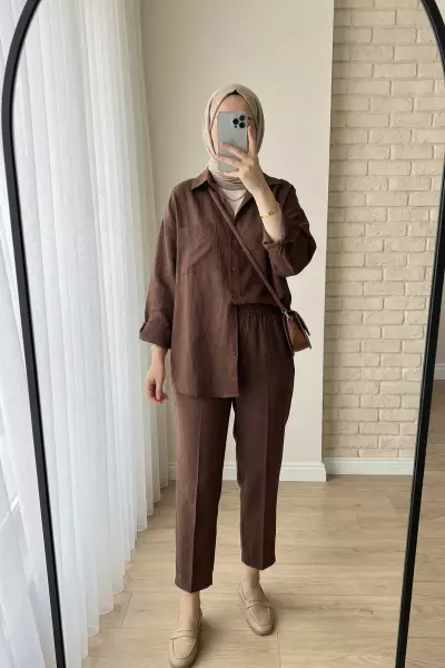 Lima Keten Takım- Kahve