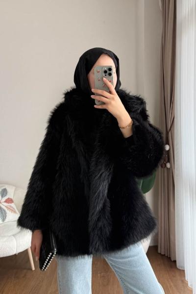 Lolita Kürk- Siyah