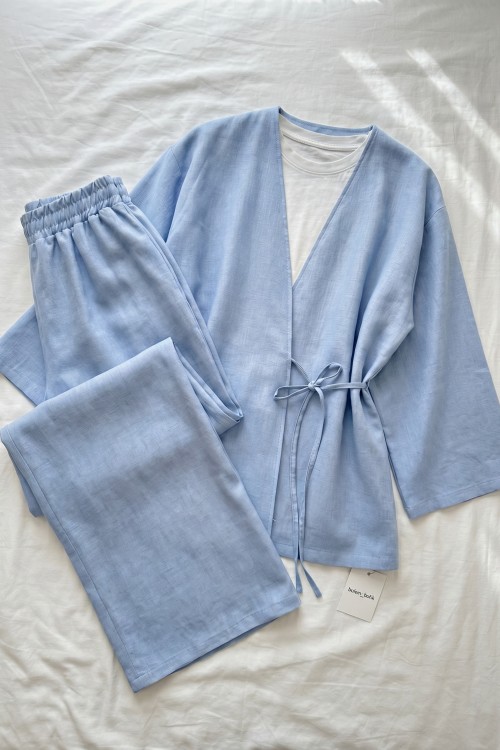 Nazen İkili Takım- Bebe Mavi