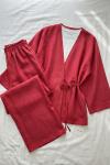 Nazen İkili Takım- Kırmızı