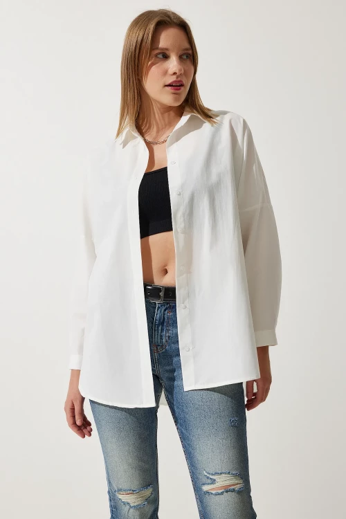Organik Gömlek Beyaz