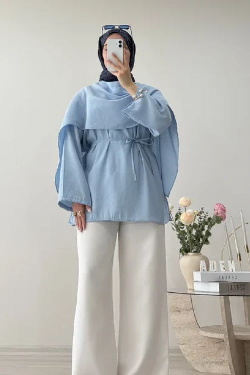Peri Tunik- Bebe Mavisi