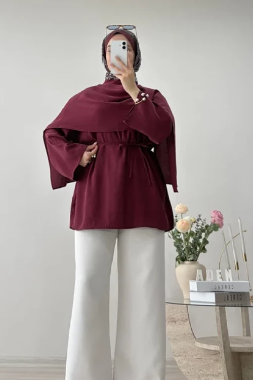 Peri Tunik- Bordo