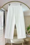 Puf Pantolon- Beyaz